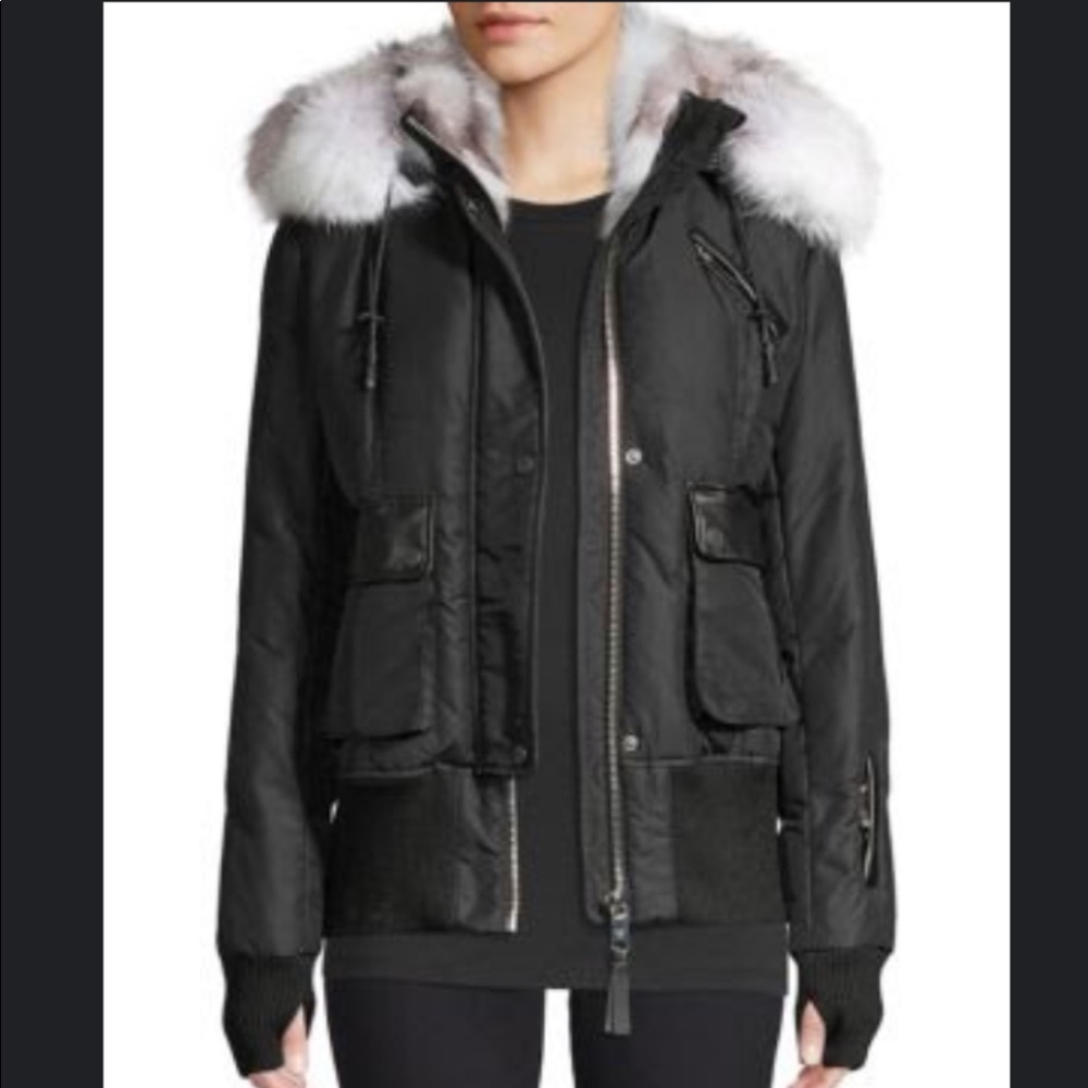 🤍Rare Nicole Benisti Belleville fox fur bomber🤍